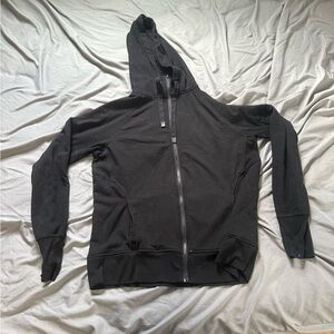 Black Zip Up Hoodie